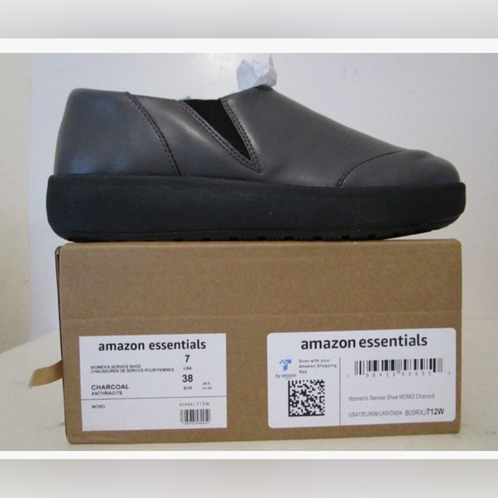 Amazon Essentials Women's black  Slip-On shoes